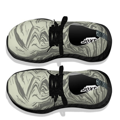 Camo Green Water Stone - Black Soles