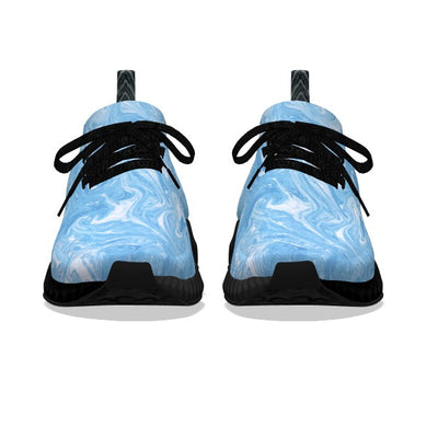 Baby Blue Water Stone - Black Soles