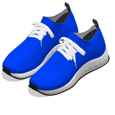Cobalt Blue White Soles Skor Shoes